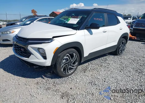 2025 Chevrolet Trailblazer Fwd Rs from USA, damaged, VIN KL79MTSL1SB198791